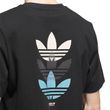Camiseta Masculina Adidas Skateboarding Triple Trefoil Preto-JY3955- -5-